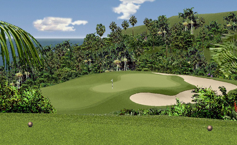 Hole 10 Tee Shot