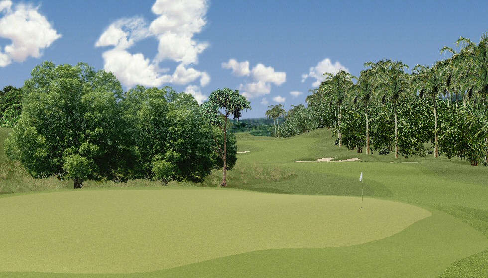 Hole 11 From Behind