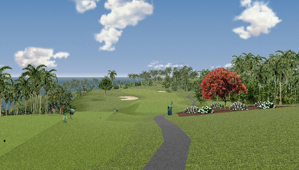 Hole 6 Tee Shot