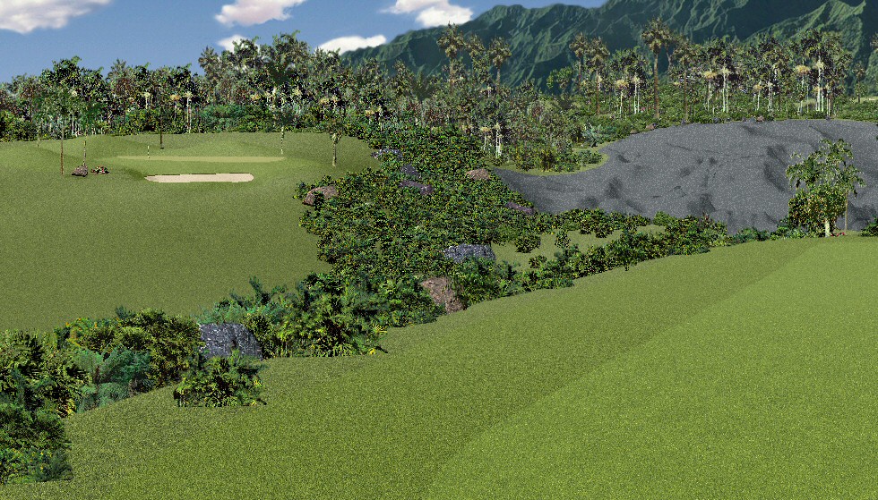 Hole 8 Tee Shot